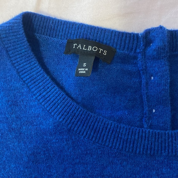 Talbots royal blue sweater - Picture 2 of 3